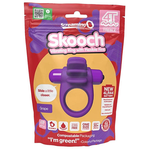 Skooch 4T High Pitch Treble Vibrating Cock Ring