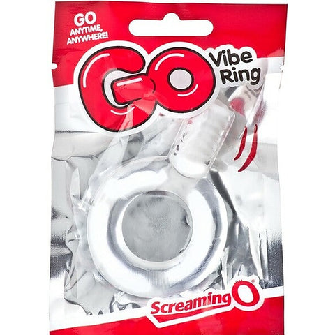 Go Vibe Vibrating Erection Enhancer Cock Ring by Screaming O
