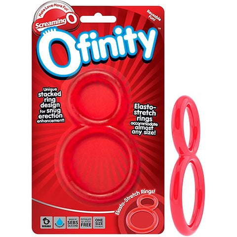 Ofinity Elasto Stretchy Silicone Cock Ring by Screaming O