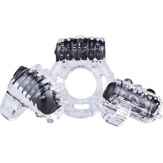 Vibroman Super Stretchy Vibrating Cock Ring by Screaming O