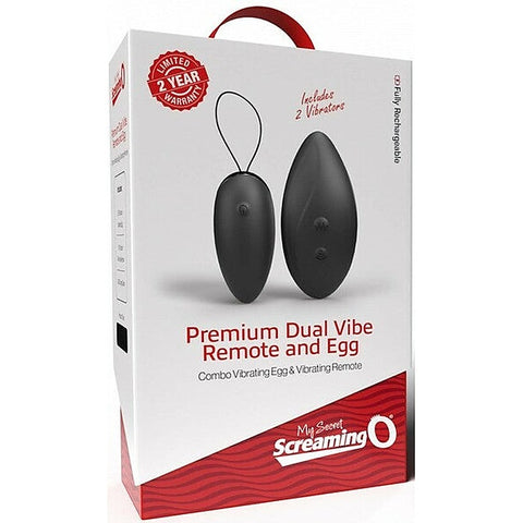 Dual Vibe Remote & Love Egg By Screaming O