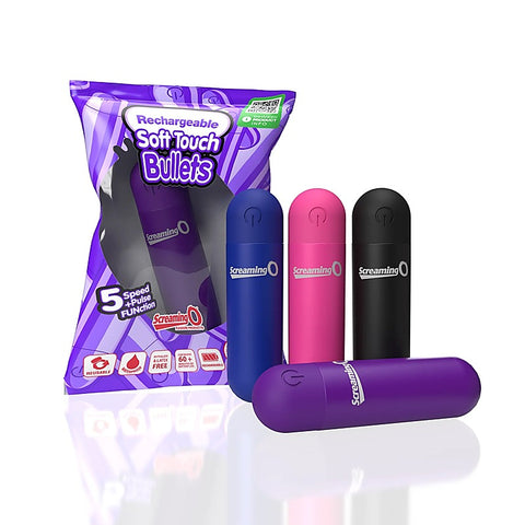 Rechargeable Soft Touch Bullet Vibrator by Screaming O