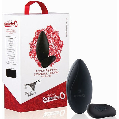Ergonomic Remote Control Panty Vibrator Set