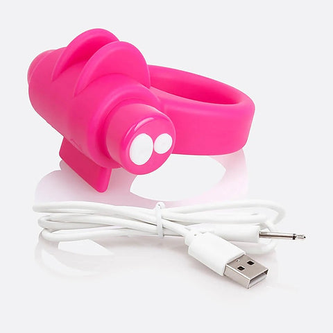 Charged 10 Functions Men's Vibrating Cock Ring Combo Kit #1