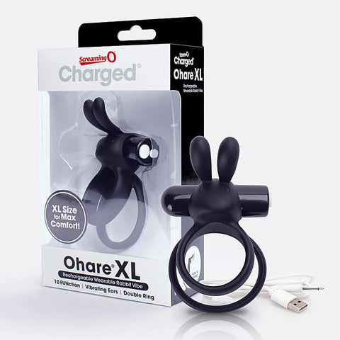 Charged Ohare XL Rabbit Shape 10 Functions Vibrating Cock