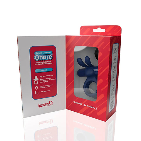 Ohare Remote Control Vibrating Cock Ring by Screaming O