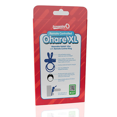 Ohare XL Remote Control Vibrating Penis Ring by Screaming O