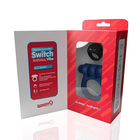 Switch Vibe Remote Control Rechargeable Cock Ring