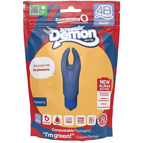 Demon 4B Low Pitch Bass Clitoral Vibrator by Screaming O
