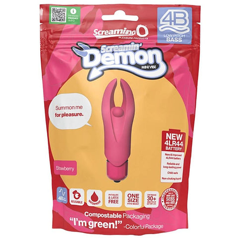 Demon 4B Low Pitch Bass Clitoral Vibrator by Screaming O