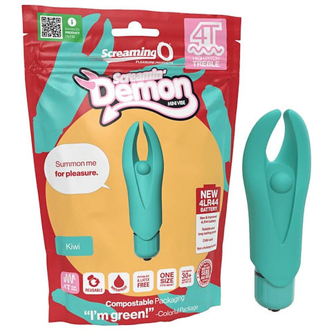 Demon 4T High Pitch Treble Clitoral Massager by Screaming O