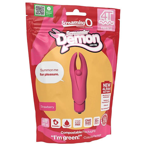 Demon 4T High Pitch Treble Clitoral Massager by Screaming O