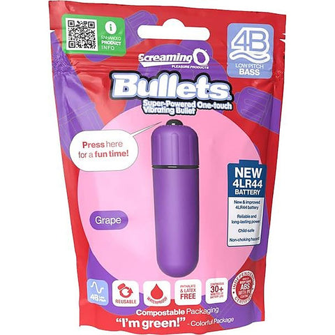 4B Low Pitch Bass Waterproof Bullet by Screaming O