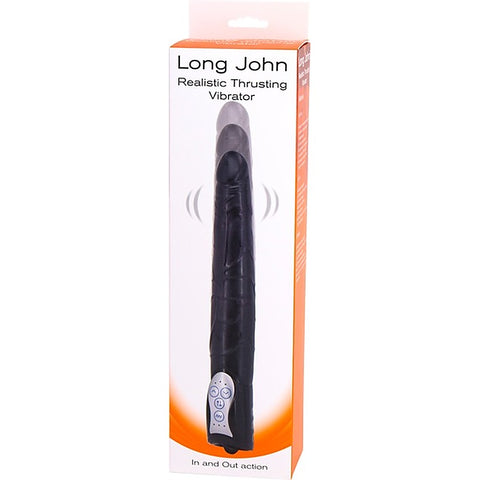 Long John Realistic Thrusting Vibrator by Seven Creations