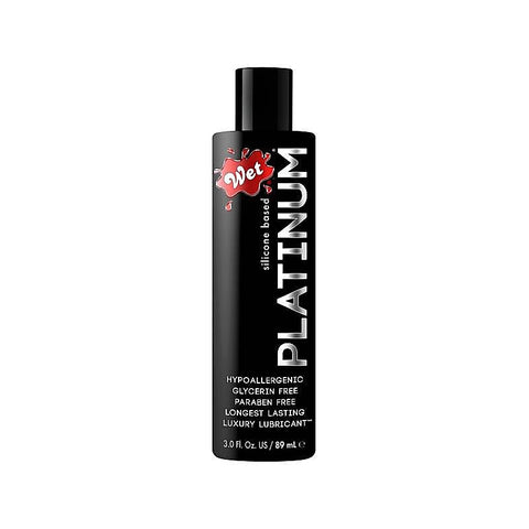Platinum Luxury Silicone-Based Lubricant by Wet