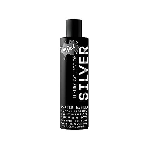 Silver Water Based Hypoallergenic Adult Lubricant by Wet