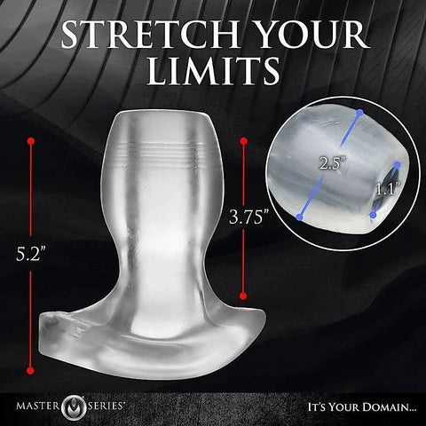 Master Series Light Tunnel Light Up Anal Dilator