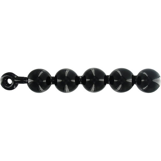 Black Baller Anal Beads by XR Brands