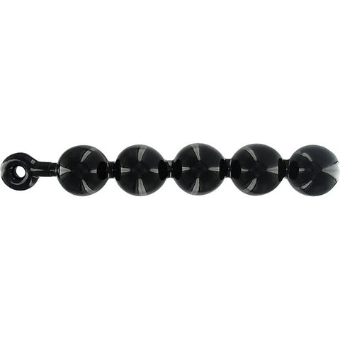 Black Baller Anal Beads by XR Brands