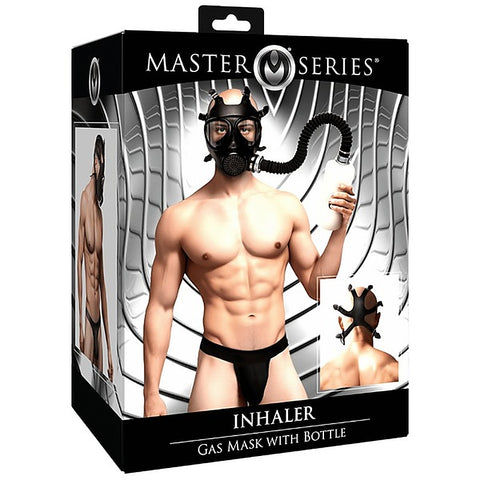 Master Series BDSM Play Inhaler Gas Mask by XR Brands