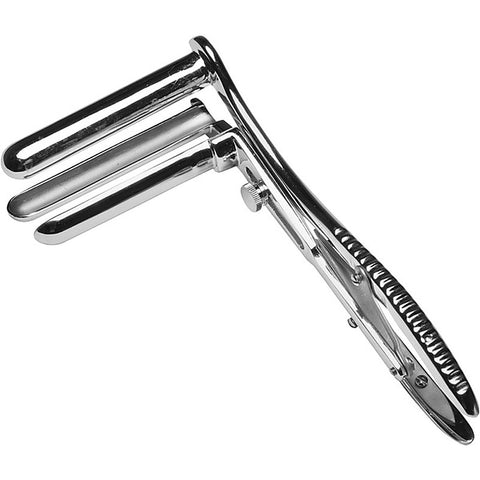 Master Series 3 Prong BDSM Play Anal Speculum by XR Brands