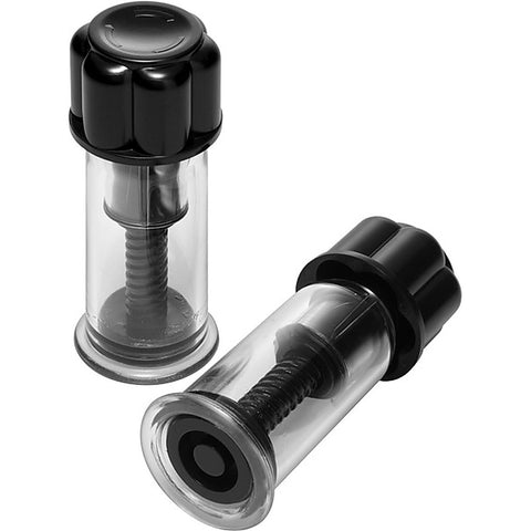 Black Maxxx Powerful Twist Nipple Suckers by XR Brands