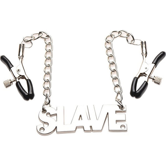 Master Series Enslaved Slave Chain Nipple Clamps