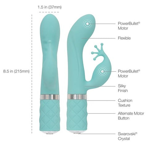 Pillow Talk Kinky Clitoral and G-spot Vibrator