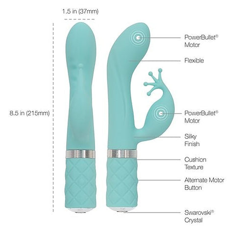 Pillow Talk Kinky Clitoral and G-spot Vibrator