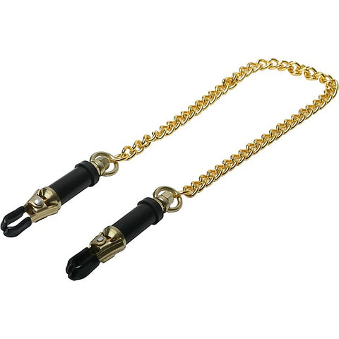 Master Series Deluxe Adjustable Bondage Nipple Clamps