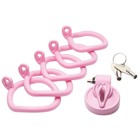 Master Series Pussification Vulva Male Chastity Cage