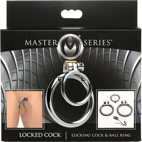Locked Cock Locking Cock & Ball Ring by XR Brands
