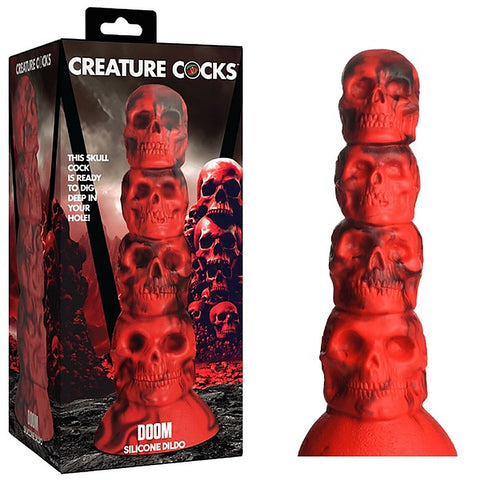 Creature Cocks Doom Fantasy Realistic Silicone Dildo