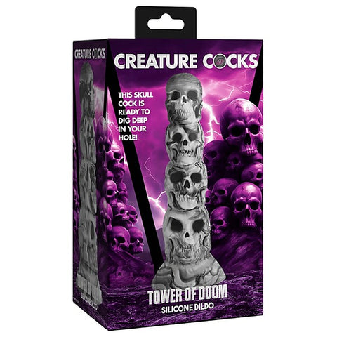 Tower of Doom Silicone Dildo by XR Brands