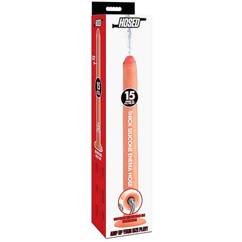 Thick Silicone Enema Hose 15 Inch by XR Brands
