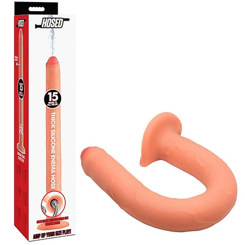 Thick Silicone Enema Hose 15 Inch by XR Brands