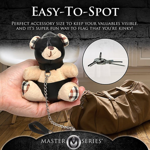 Master Series Hooded Teddy Bear Novelty Party Key Chain