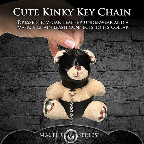 Master Series Hooded Teddy Bear Novelty Party Key Chain