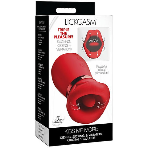 Kiss Me More Kissing, Sucking & Vibrating Clitoral