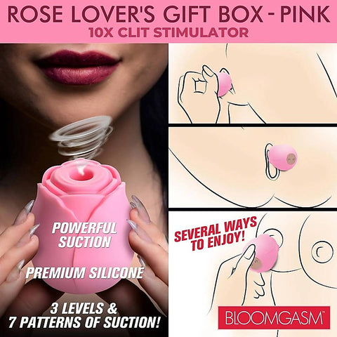 The Rose Lovers Clitoral Vibrator by XR Brands