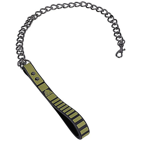 Fort Troff Tactical Bondage Collar & Leash by Doc Johnson