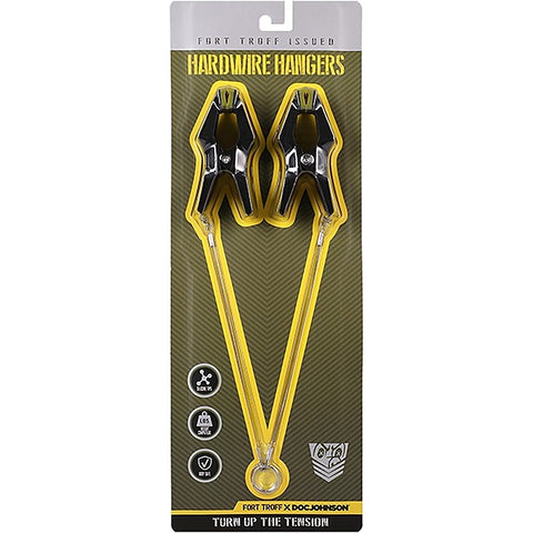 Fort Troff Hardwire Hangers Nipple Clamps by Doc Johnson