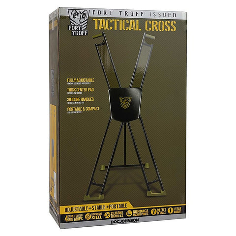 Fort Troff Fetish Play Tactical Cross by Doc Johnson