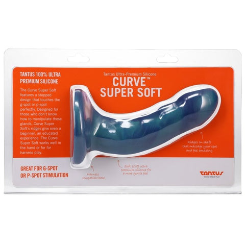Curve Dildo Malachite by Tantus