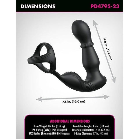 Anal Fantasy Elite Ass Gasm Slide & Glide Prostate Vibrator