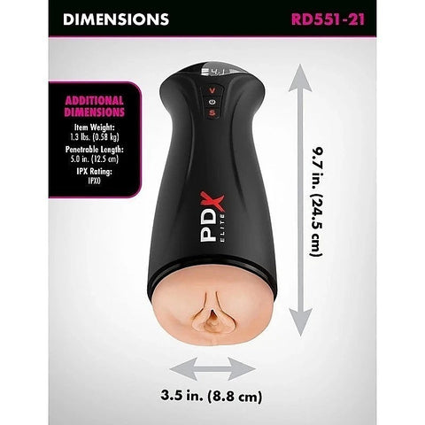 PDX Elite Fuck Gasm Realistic Male Masturbator