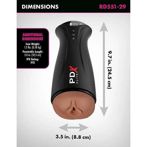 PDX Elite Fuck Gasm Realistic Male Masturbator