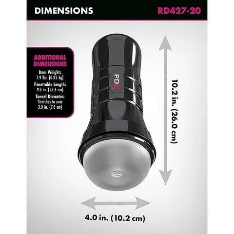 PDX Extreme Wet Super Slide & Glide XXL Men's Stroker