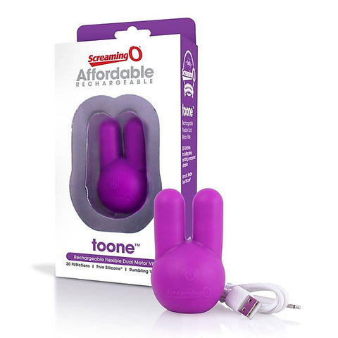 Toone Rechargeable Flexible Dual Motor Vibrator