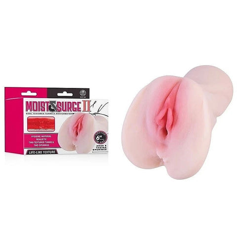 Moist and Surge II 15.2 cm Dual Layer Vagina Stroker